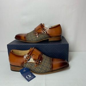 Brand new! Gino Vitale two tone dress shoes 10.5